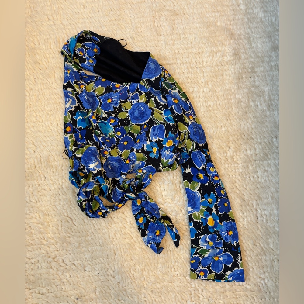 Zara asymmetrical top